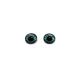 Glass eyes 12mm №1, 1 пара