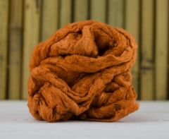 Tussah silk noil № 5, 5 грамм