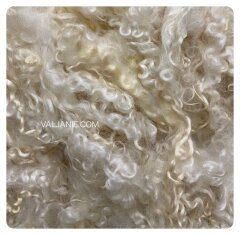 Curls Wensleydale wool № 2, 10 gram