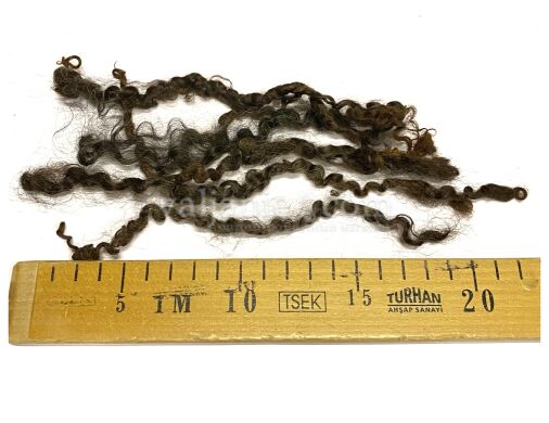Fleece Wensleydale wool № 2, 10 gram