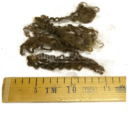 Fleece Wensleydale wool №10, 10 gram