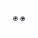Glass eyes 16mm №4, 1 пара