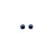 Glass eyes 6mm №2, 1 пара
