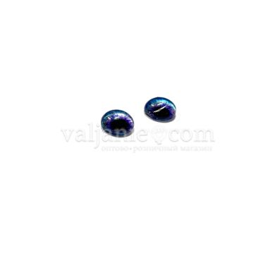 Glass eyes 6mm №2, 1 пара