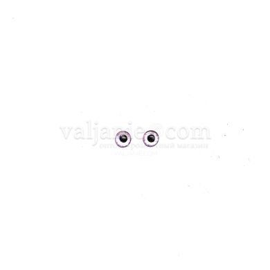 Glass eyes 6mm №4, 1 пара