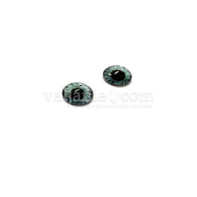 Glass eyes 8mm №1, 1 пара