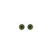 Glass eyes 8mm №3, 1 пара
